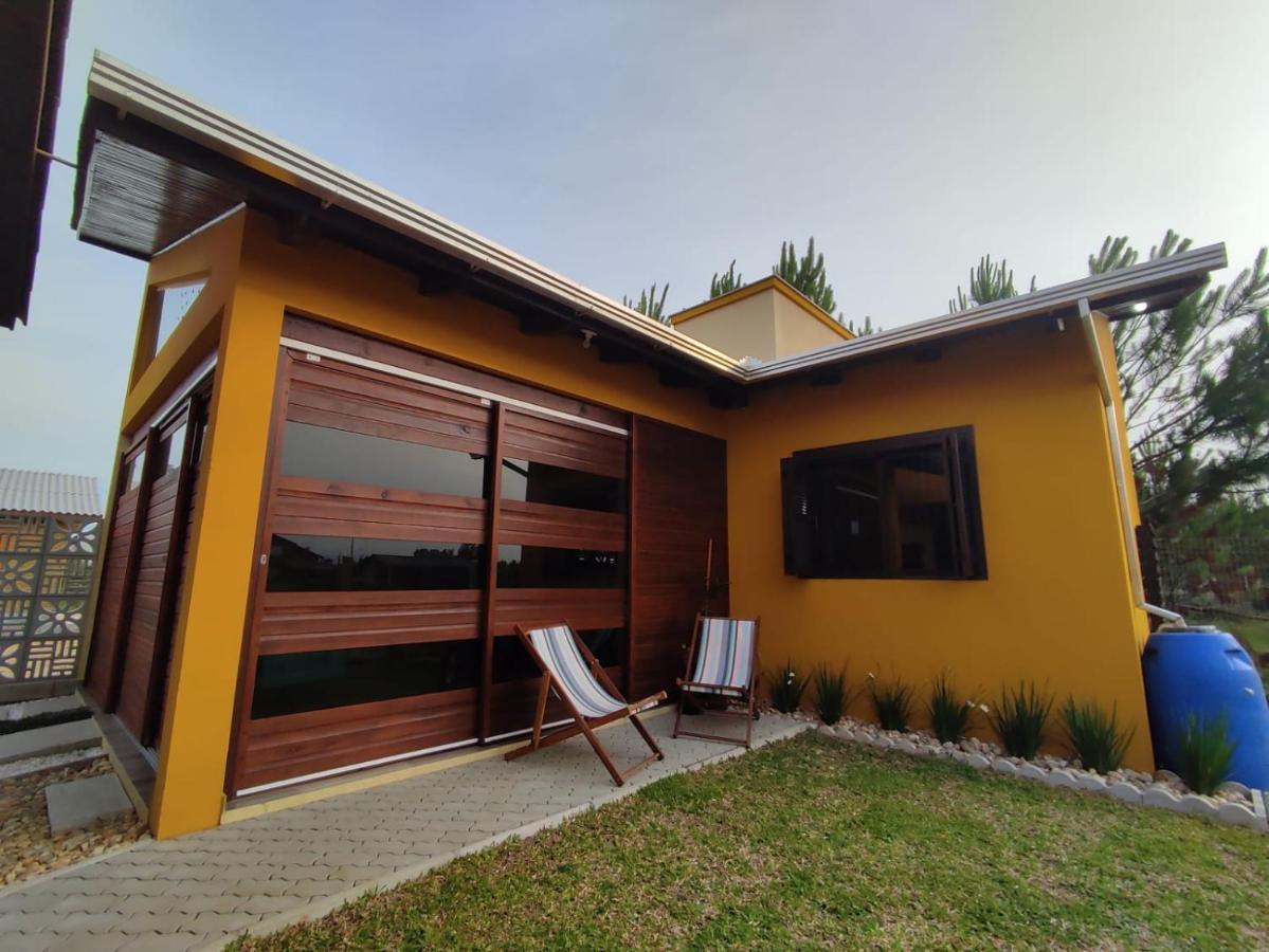 A Casa Amarela - Conforto E Tranquilidade Proximo Ao Mar Balneario Gaivota エクステリア 写真