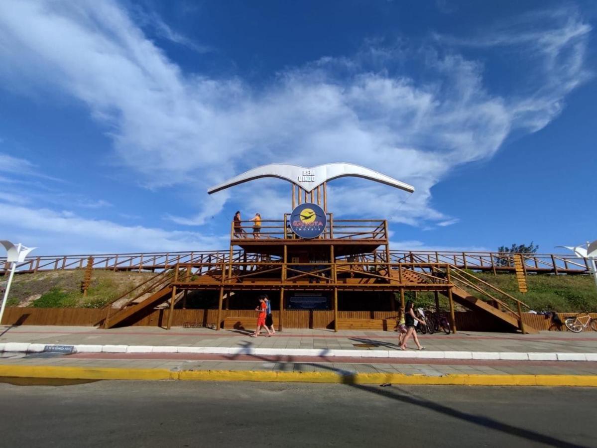 A Casa Amarela - Conforto E Tranquilidade Proximo Ao Mar Balneario Gaivota エクステリア 写真